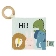 Zabawki sensoryczne - Miękka książeczka ze zwierzątkami - Trixie Baby - miniaturka - grafika 1