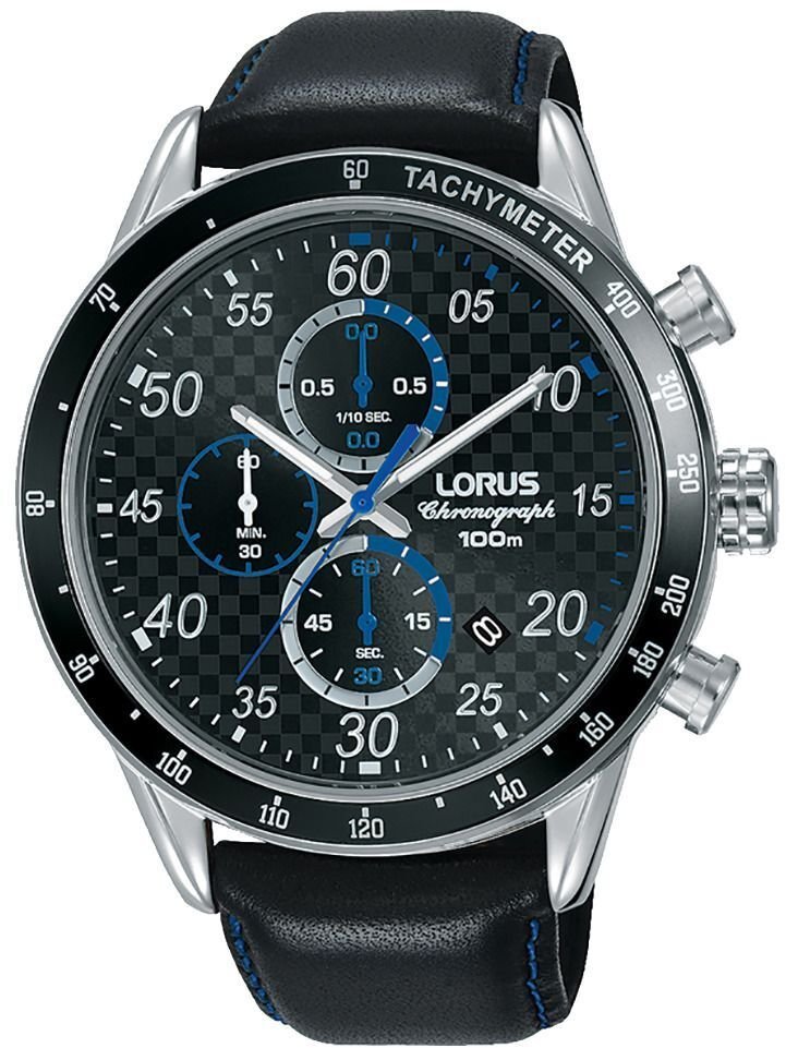 Zegarek Lorus Zegarek Męski Lorus SPORTS Czarny 45 mm