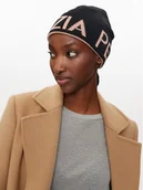 Czapki damskie - Patrizia Pepe Czapka 8F0454/A6B2-X1HM Czarny - miniaturka - grafika 1