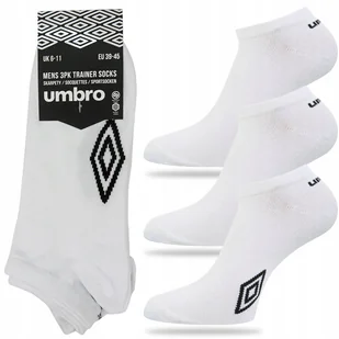 Skarpety bawełniane STOPKI 3-PAK sportowe UMBRO SNEAKER - 43-46 - Skarpetki męskie - miniaturka - grafika 1