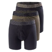 Majtki męskie - UA PERFORMANCE COTTON - SOLID 6 IN 3PK 1383889-005 - miniaturka - grafika 1