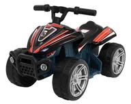 Samochody i pojazdy dla dzieci - Quad Little Monster na akumulator dla najmłodszych Czarny Napęd 25W - miniaturka - grafika 1