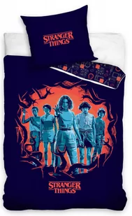 Pościel bawełniana, Stranger Things, 140x200 cm + 70x60 cm - Poszewki na poduszki - miniaturka - grafika 1