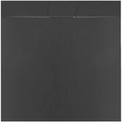 Brodziki prysznicowe - Rea Brodzik prysznicowy Bazalt Black 90x90 - miniaturka - grafika 1