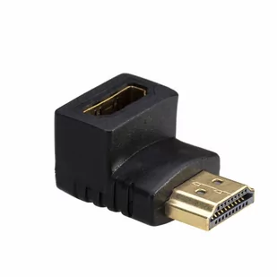 Akyga Adapter AK-AD-01 (HDMI F - HDMI M; kolor czarny) AK-AD-01 - Adaptery i przejściówki - miniaturka - grafika 1