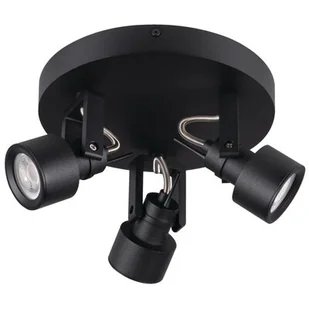 Plafon sufitowy KANLUX Sonda II EL-3O B Czarny - Lampy sufitowe - miniaturka - grafika 1