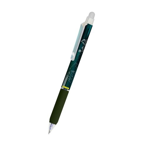 Online magiXX gumka do ścierania piłka nożna, długopis żelowy, niebieski, grubość kreski 0,7 mm, pióro kulkowe do nauki pisania, do biura, zestaw do ścierania, dla uczniów