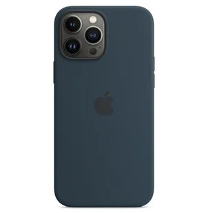 Apple Silikonowe etui iPhone 13 Pro Max błękitna toń - Etui i futerały do telefonów - miniaturka - grafika 1