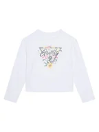 Bluzki damskie - Guess Bluzka J5YI36 K6YW4 Biały Regular Fit - miniaturka - grafika 1