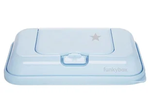 Funkybox Pojemnik na chusteczki To go Blue little star FUNKYBOX 1348-0 - Chusteczki nawilżane - miniaturka - grafika 2
