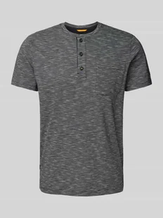 T-shirt z kołnierzem henley - Koszulki męskie - miniaturka - grafika 1