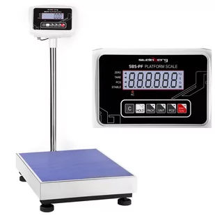 Waga magazynowa platformowa kalkulacyjna SBS-PF-150 LCD do 150kg - Wagi specjalistyczne - miniaturka - grafika 1