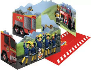 Zaproszenia urodzinowe Strażak Sam - 8 szt. - Kartki okolicznościowe i zaproszenia - miniaturka - grafika 1