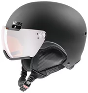 Kaski narciarskie - Uvex Hlmt 500 Visor kask narciarski, czarny, 55-59 cm 5662132005 - miniaturka - grafika 1