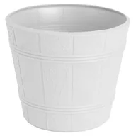 Donice - Osłonka DREWNOPODOBNA 5 biały - miniaturka - grafika 1