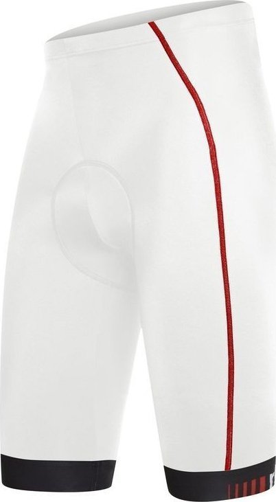 Spodenki rowerowe zeroRH+ Prime white-black-red - M