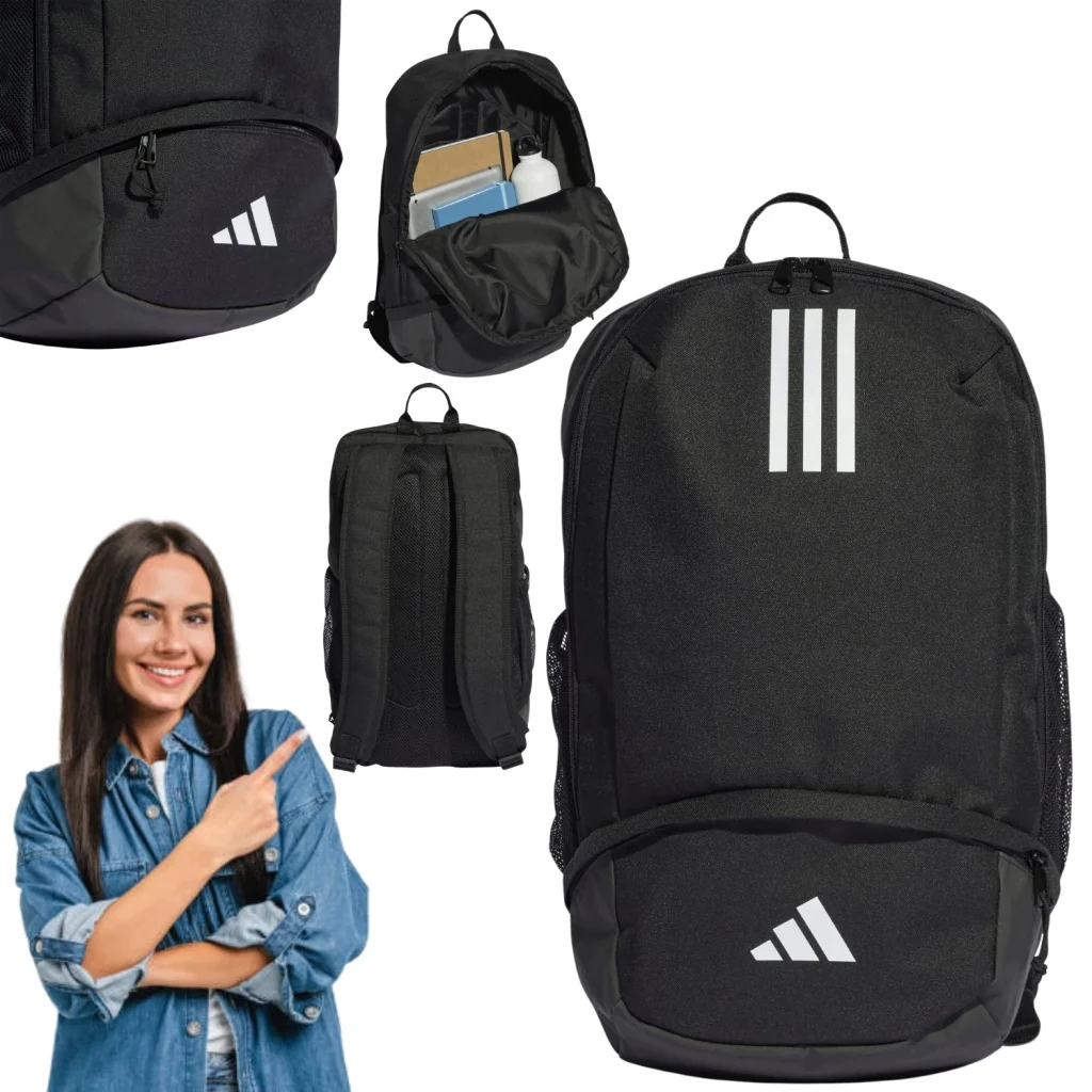 PLECAK SZKOLNY MŁODZIEŻOWY TORNISTER DLA CHŁOPCA DZIEWCZYNKI 27 L ADIDAS