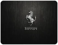 Podkładki pod mysz - PODKŁADKA POD MYSZKĘ FERRARI Z IMIENIEM 23x19CM DO LAPTOPA - miniaturka - grafika 1