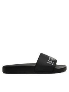 LOVE MOSCHINO Klapki JA28122G1MI13000 Czarny - Klapki i japonki damskie - miniaturka - grafika 1