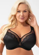 Biustonosze - BIUSTONOSZ GORSENIA K441/1 LUISSE CZA (kolor czarny, rozmiar 80E) - miniaturka - grafika 1