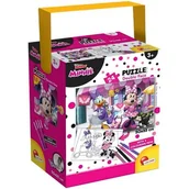 Puzzle - Lisciani Giochi 86160 Disney a Tub Mini 24-Minnie puzzle dla dzieci, wielokolorowe 86160 - miniaturka - grafika 1