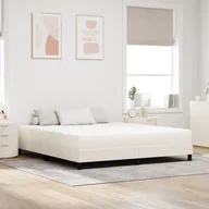 Materace - Materace vidaXL Kremowy Pianka Memory 180 x 200 cm - miniaturka - grafika 1