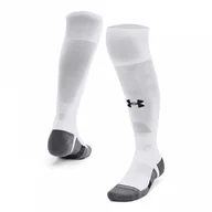 Skarpetki damskie - Skarpety piłkarskie uniseks Under Armour UA Magnetico 1pk OTC - białe - miniaturka - grafika 1