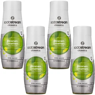 4x SYROP SODASTREAM CYTRYNA LIMONKA ZERO BEZ CUKRU KONCENTRAT DO WODY - Syropy i koncentraty owocowe - miniaturka - grafika 1