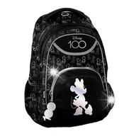 Plecaki szkolne i tornistry - PLECAK SZKOLNY DLA DZIEWCZYNKI MŁODZIEŻOWY CZARNY MYSZKA MINNIE - miniaturka - grafika 1