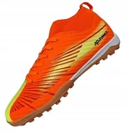 Piłka nożna - Buty piłkarskie halówki korki turfy ze skarpetą na orlik halę salę w-f 38 - miniaturka - grafika 1