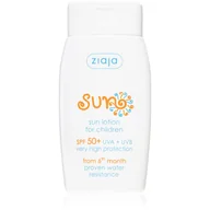 Kosmetyki kąpielowe dla dzieci - Ziaja Sopot Sun mleczko do opalania dla dzieci SPF 50+ 125 ml - miniaturka - grafika 1