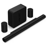 Soundbary - SONOS Arc Ultra + Sub 4 + 2x ERA 100 zestaw wszechogarniający premium (komplet/czarny) - miniaturka - grafika 1