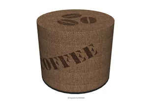 Pufa wodoodporna wzór juty RASIL - Pufy i podnóżki - miniaturka - grafika 1