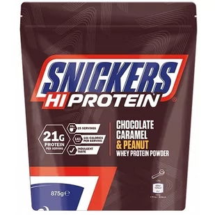 Snickers Hi Protein Whey 875g Chocolate Caramel - Odżywki białkowe - miniaturka - grafika 1