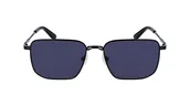 Okulary przeciwsłoneczne - Calvin Klein CK23101S Okulary Przeciwsłoneczne Black/Blue 55/18/145 uomo - miniaturka - grafika 1