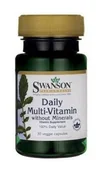 Witaminy i minerały - SWANSON Daily Multi-Vitamin 30kaps vege Multiwitamina A B C D E K - suplement diety - miniaturka - grafika 1