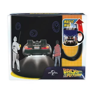 Duży Kubek Zmieniający Kolor Back To The Future - Time Machine (460 Ml) - Kubki - miniaturka - grafika 1