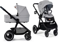 Wózki dziecięce - Kinderkraft Everyday 2W1 Light Grey - miniaturka - grafika 1