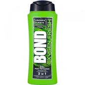 Żele pod prysznic dla mężczyzn - BOND 3w1 Żel pod prysznic Oxygen Fresh 400 ml - miniaturka - grafika 1