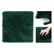 Dywany - Dywan KARVAG kolor butelkowa zieleń motyw nowoczesny 100x100 ameliahome - RUG/AH/KARVAG/NONSLIP/GREEN/100x100 - miniaturka - grafika 1