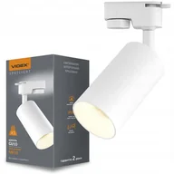 Lampy sufitowe - Oprawa szynowa punktowa Videx GU10 30W aluminiowa - miniaturka - grafika 1