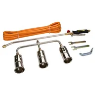 Akcesoria do lutowania - TOPEX Zestaw dekarski 90 kW, 3 palniki - miniaturka - grafika 1