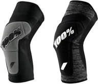 Ochraniacze - 100% Ridecamp Knee Pads, czarny/szary M 2022 Ochraniacze kolan - miniaturka - grafika 1