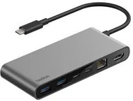 Huby USB - Belkin CONNECT USB-C 8-in-1 Hub Dual USB-C Ports si. INC024hqSGY - miniaturka - grafika 1