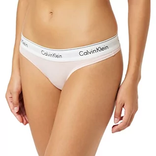 Majtki damskie - Calvin Klein stringi Majtki typu tanga Mężczyźni , Różowy (Nymphs Thigh) , S - grafika 1