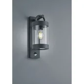 Lampy ogrodowe - Trio Sambesi Antracyt z czujnikiem ruchu i zmierzchu E27 IP44 Kinkiet zewnętrzny 204169142 204169142 - miniaturka - grafika 1