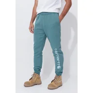Spodnie sportowe męskie - Spodnie męskie dresowe Carhartt Midweight Graphic Jogger - miniaturka - grafika 1