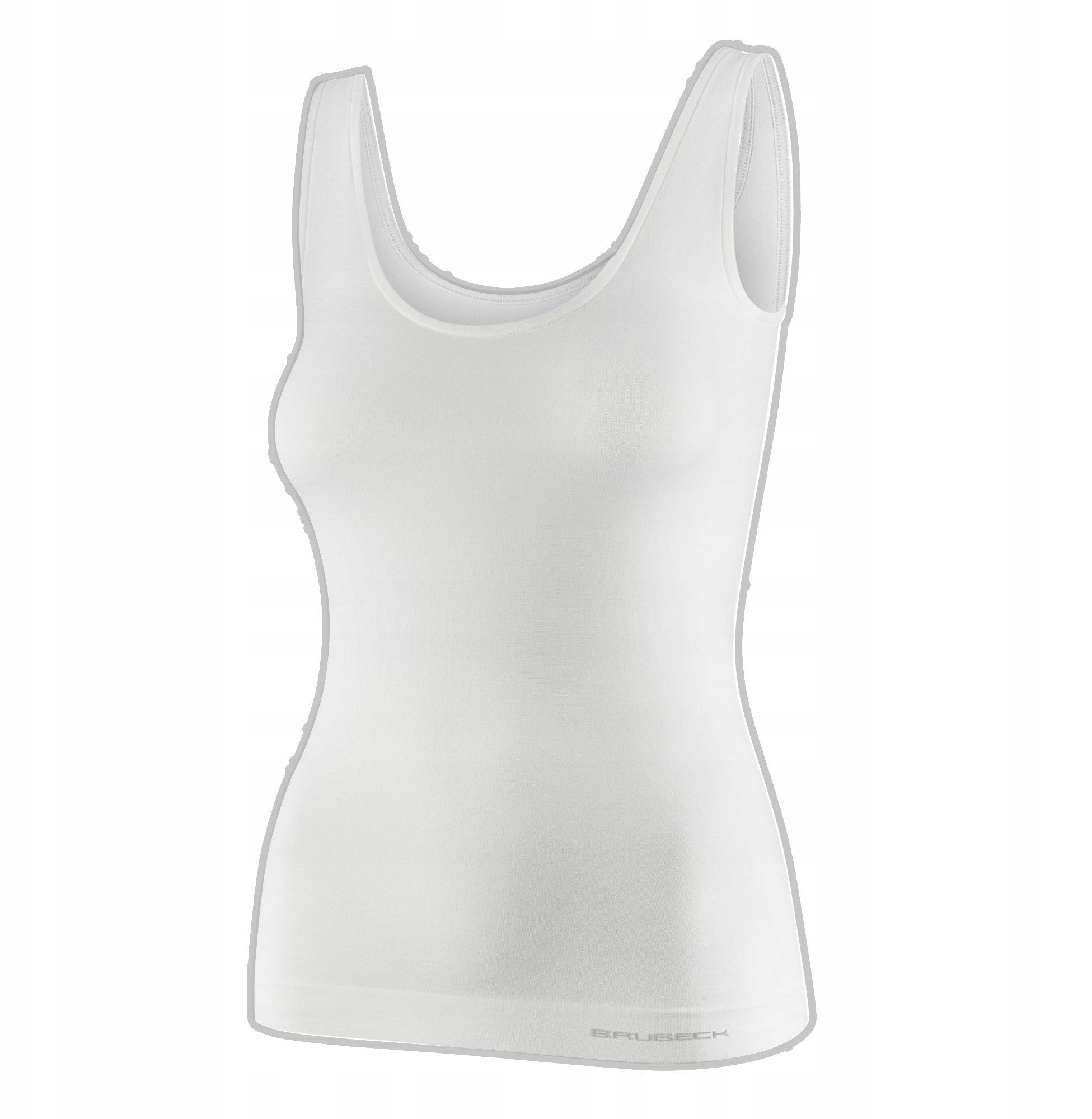 TA1059W Koszulka damska bez rękawów COMFORT MERINO kremowy XL