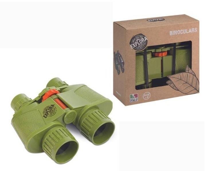 Vortex Optics Lornetka zielono-pomaranczowa z osłoną i paskiem EDUKAMP
