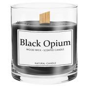 Świece - Black Opium - Sojowa Świeczka Zapachowa W Szkle - miniaturka - grafika 1